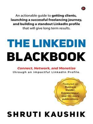 cover image of The Linkedin Blackbook